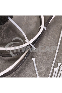 Хомут-стяжка кабельная нейлоновая Rexant 200 x 3,6 мм, белая, упаковка 100 шт.