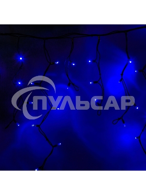 Гирлянда Neon-night Айсикл (бахрома) светодиодный, 5,6 х 0,9 м, черный провод 
