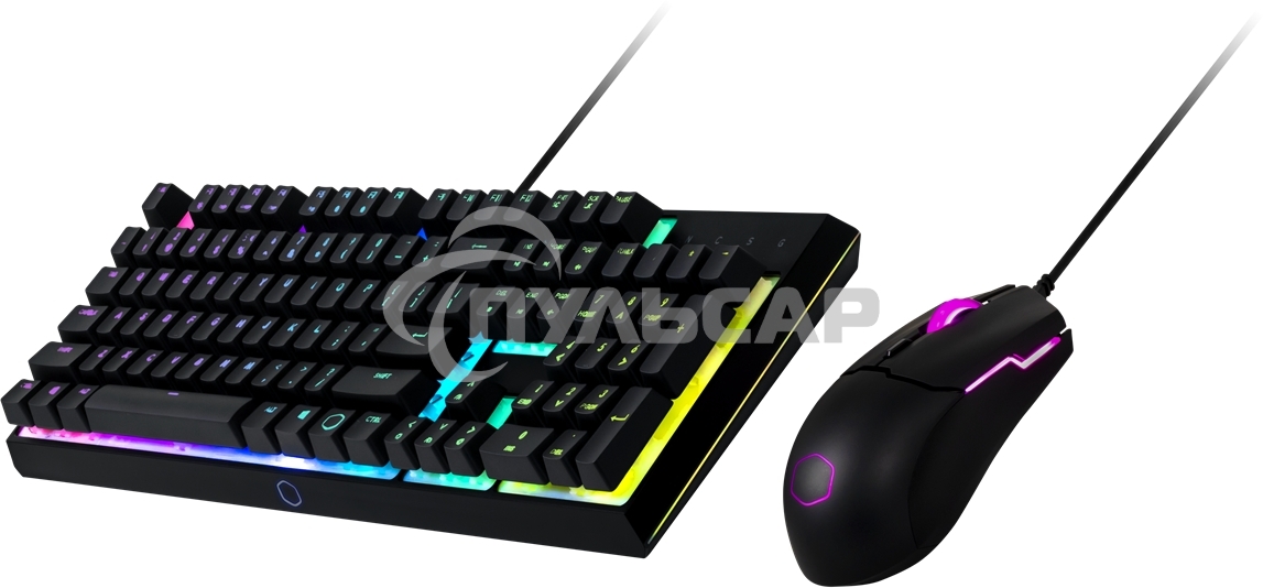 Комплект: Игровая клавиатура+мышь Cooler Master Keyboard Combo/MS110/RU layout/Revised