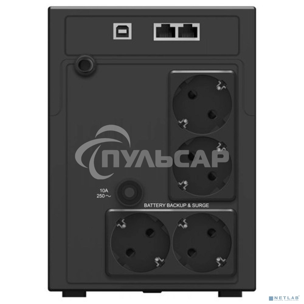 Источник бесперебойного питания Ippon Smart Power Pro II Euro 1200 720Вт 1200ВА черный