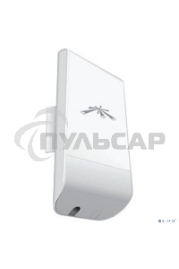 Точка доступа UBIQUITI LocoM2(EU) Wi-Fi и AirMAX. 802.11g/n, интегрированная антенна 8 дБ (45°*45°),10/100 RJ45 Ethernet