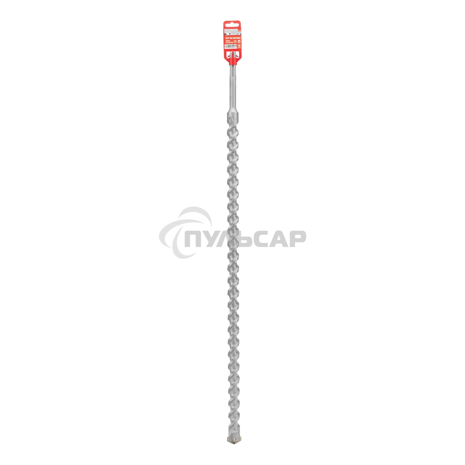 Бур по бетону Matrix, 38 х 1000 мм, SDS MAX c крестовой пластиной