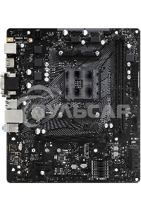 Материнская плата ASRock B550M-HDV, AM4, AMD B550, 2xDDR4, 4xSATA, 1xM.2, 1xPCIe 4.0 x16, 1xDVI-D, 1xHDMI, 1xVGA, 1x 1Gb LAN, 3x3.5 мм, 7.1, mATX