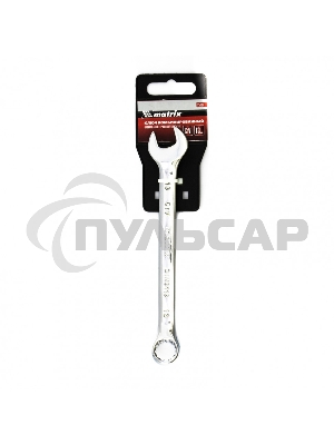 Ключ комбинированный Matrix, 13 мм, CrV, полированный хром