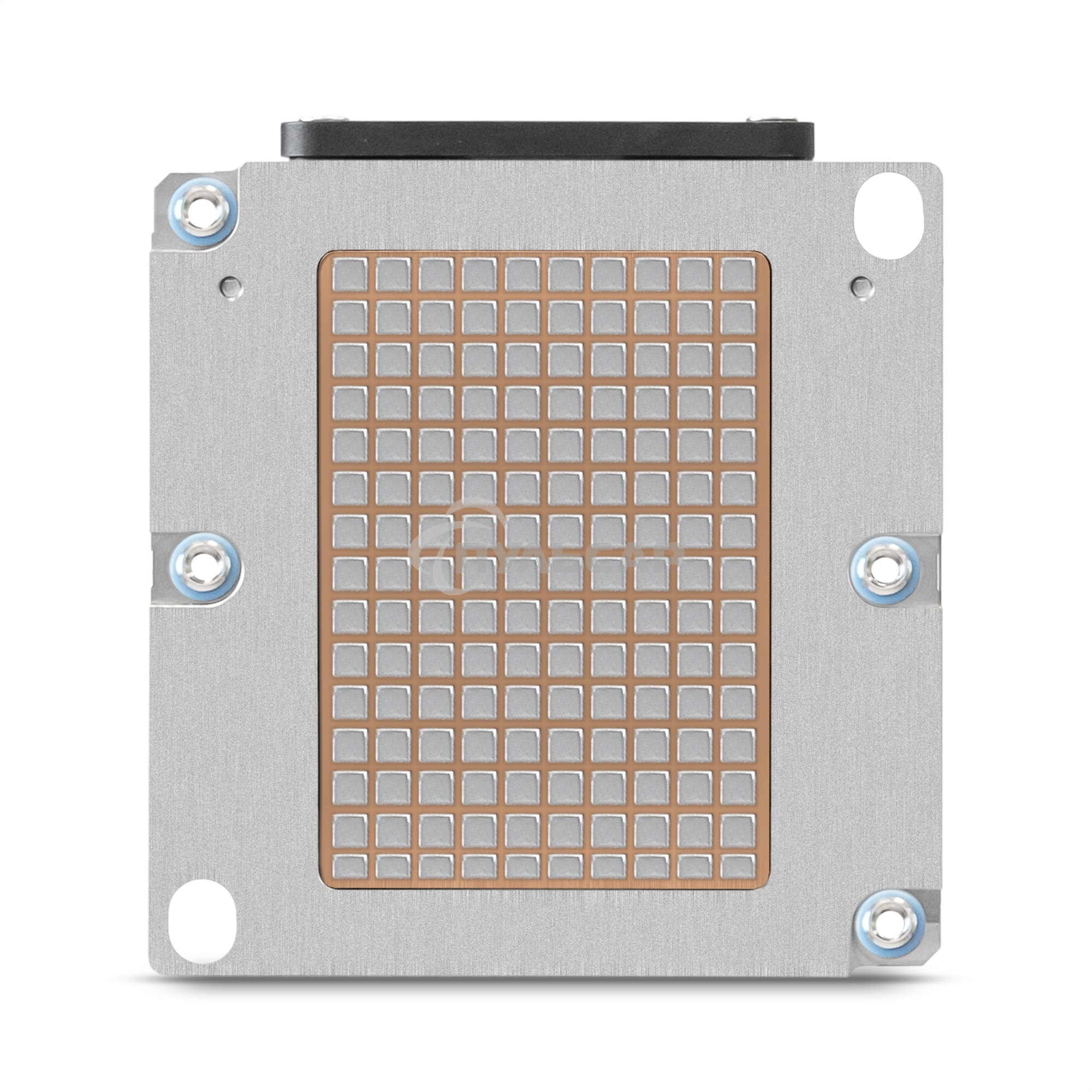 Кулер для процессора ExeGate ESNK-P0068AP4.PWM.2U.3647.Cu серебристый/черный, 60 мм, алюминий/медь, 6800 об/мин, 52 дБ, 4 pin, 205 Вт, 64.5 мм