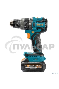Дрель-шуруповерт Bort BAB-21Ix2Li-XDK, Аккумуляторная, 18В, 2 АКБ, Ударная