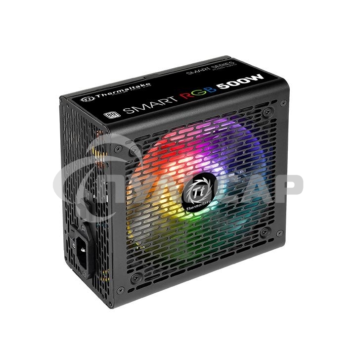Блок питания Thermaltake Smart RGb (PS-SPR-0500NHSAW), 500Вт, 80 PLUS, 120мм, черный