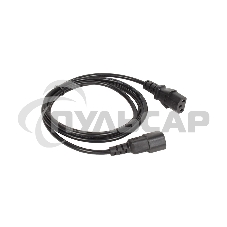 Кабель монитор - компьютер 220V (UPS -> устройство) VCOM <VDE> 3G*0.5мм (CE001-CU)1.8м