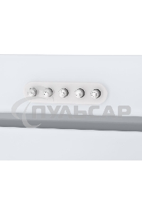 Вытяжка встраиваемая HOMSair Crocus Push 52 белый, 51.8 см, 850 куб. м/ч, 53 дБ