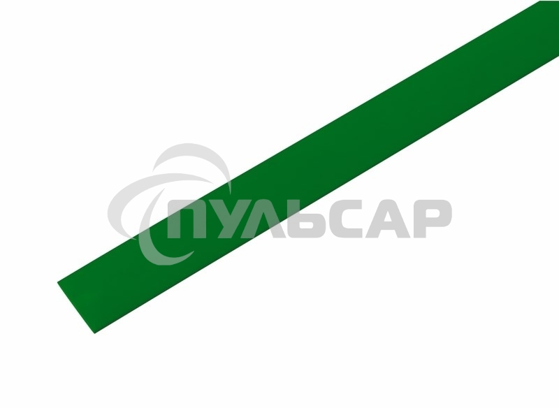 Термоусаживаемая трубка Rexant 13,0/6,5 мм, зеленая, упаковка 50 шт. по 1 м