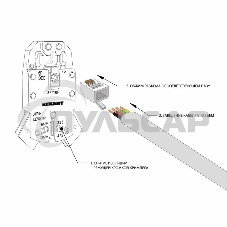 Телефонный разъем RJ-9(4P4C)