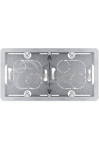 Коробка накладного монтажа Inspiria 2 поста алюминий