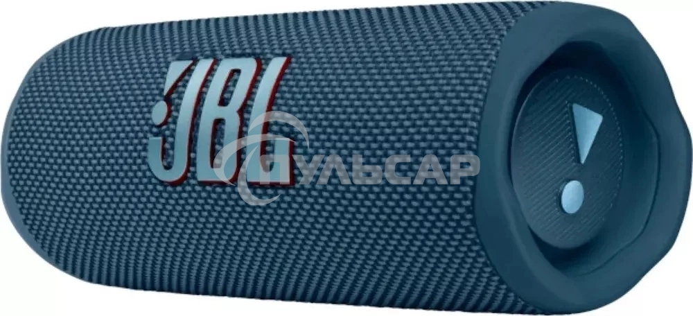 Портативная акустика JBL Flip 6 синий, Bluetooth 5.1, время воспроизведения 12 ч, емкость аккумулятора 4800 mAh, время заряда 2,5 ч, синий