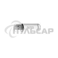 Флешка USB ADATA C906 (AC906-32G-RWH), 32Gb, USB 2.0, R/W 15/5, белый