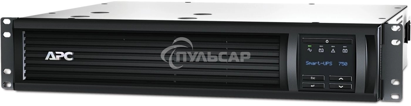 Источник бесперебойного питания APC Smart-UPS SMT750RMI2UC 500Вт 750ВА черный