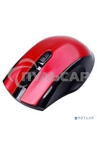 Мышь беспроводная Acer OMR032 черный/красный, 1600 dpi, радиоканал, USB, кнопки - 4