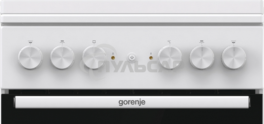 Плита комбинированная Gorenje GK5A12WG белый, конфорок 2 газовых и 2 электрических, духовка 68 л, 50 см x 85 см x 59.4 см