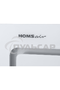 Вытяжка встраиваемая HOMSair Crocus Push 52 белый, 51.8 см, 850 куб. м/ч, 53 дБ