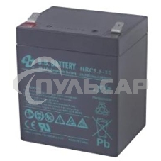 Батарея BB HRC 5.5-12 12В 5А·ч Батарея BB HRC 5.5-12 12В 5А·ч