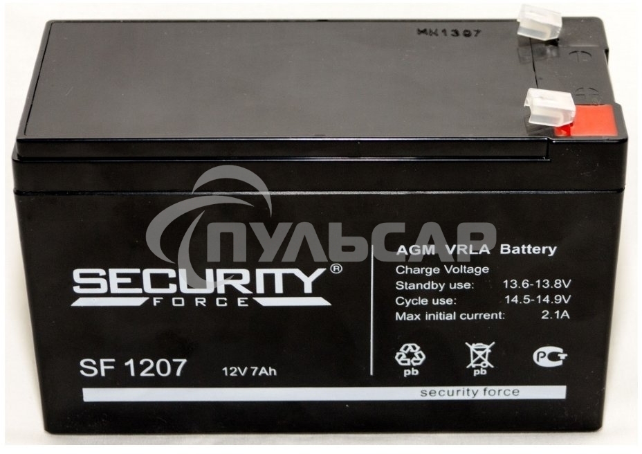 Батарея Delta Security Force SF 1207 (12V 7Ah)