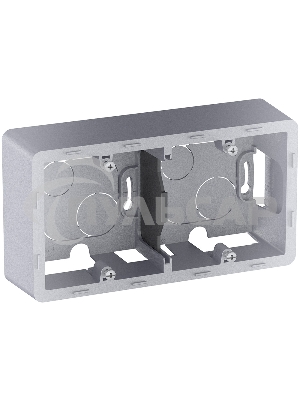 Коробка накладного монтажа Inspiria 2 поста алюминий