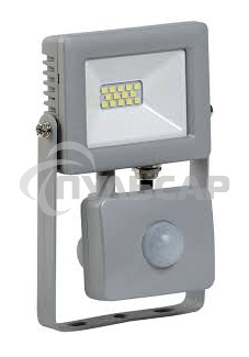 Прожектор Iek LPDO702-10-K03 СДО 07-10Д светодиодный серый с ДД IP44 IEK