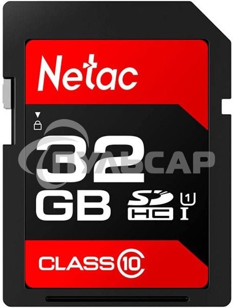 Флеш карта SDHC 32Gb Netac Class 10 UHS-I U1 P600 NT02P600STN-032G-R