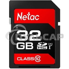 Флеш карта SDHC 32Gb Netac Class 10 UHS-I U1 P600 NT02P600STN-032G-R