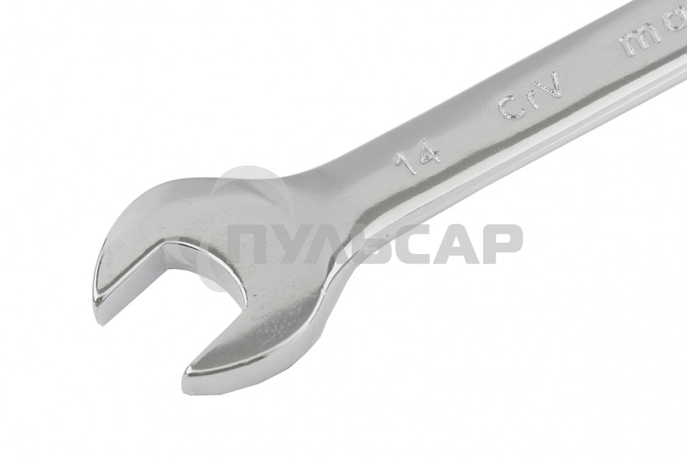 Ключ комбинированный Matrix, 14 мм, CrV, полированный хром