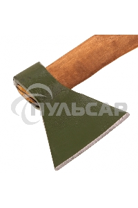 Топор кованный, в сборе, 1200/1550 г, деревянное топорище, 500 мм, Б3 Сибртех