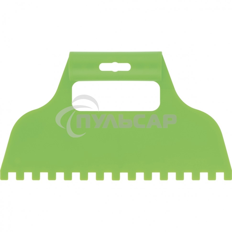 Шпатель для клея Сибртех пластмассовый, зубчатый 8х8 мм 86016