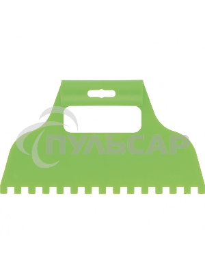 Шпатель для клея Сибртех пластмассовый, зубчатый 8х8 мм 86016