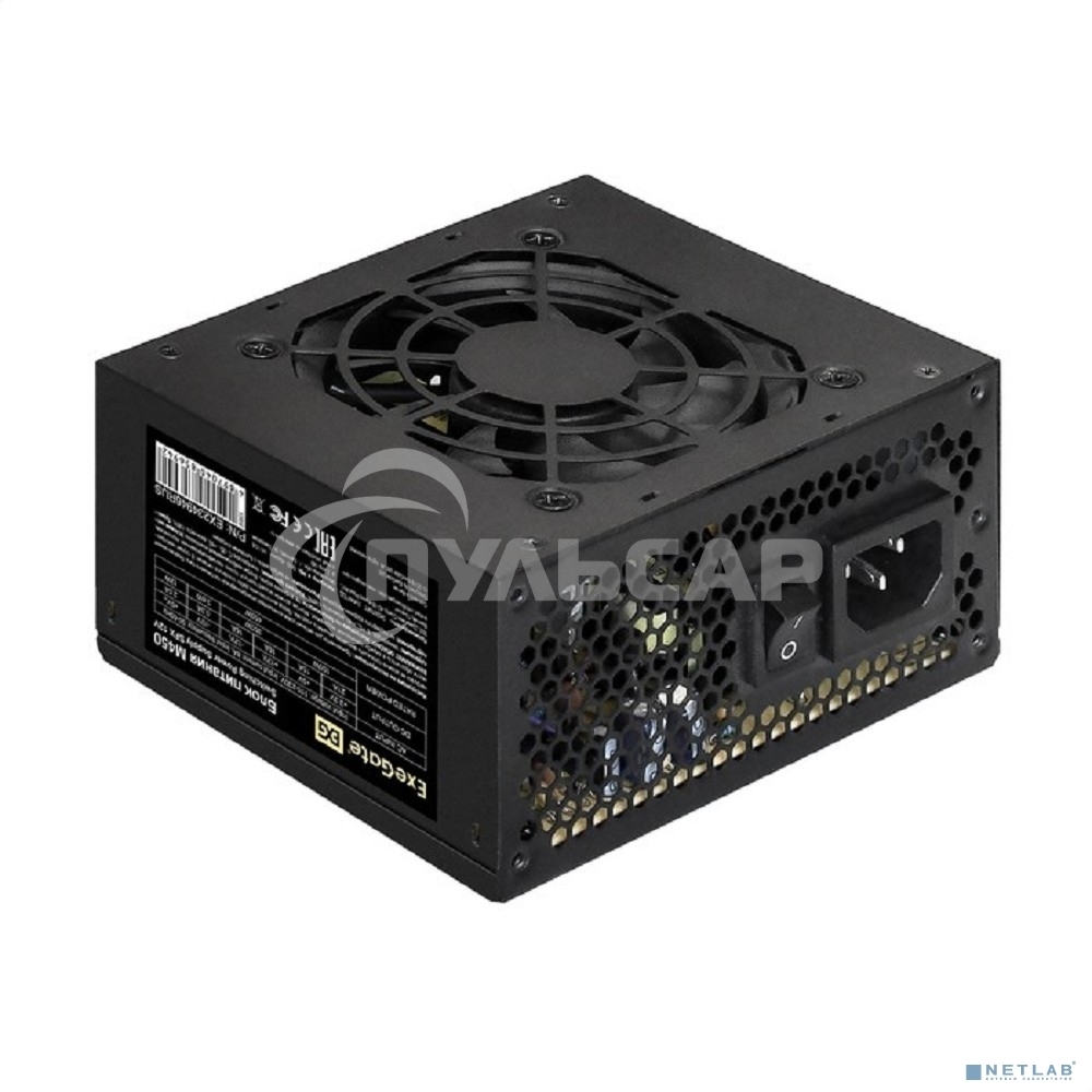 Блок питания ExeGate M450(EX234946RUS), 450Вт, 80мм, черный