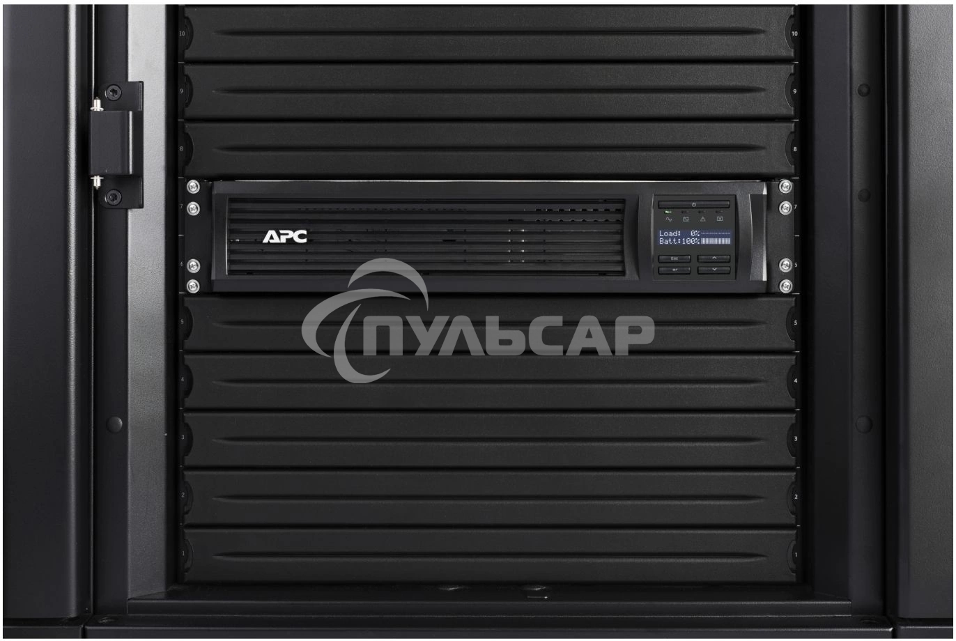 Источник бесперебойного питания APC Smart-UPS SMT750RMI2UC 500Вт 750ВА черный