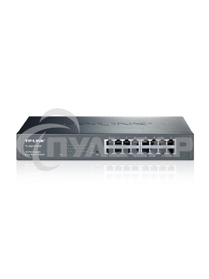 Сетевой коммутатор TP-Link SMB TL-SG1016DE 16-Port Gigabit Easy Smart Switch, 16 10/100/100Mbps RJ45 ports, MTU/Port/Tag-based VLAN, QoS, IGMP Snooping