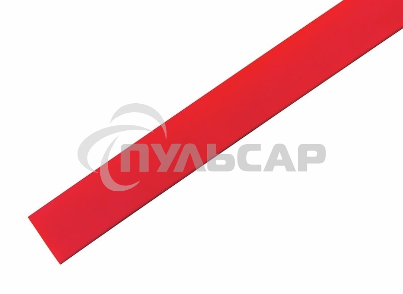 Термоусаживаемая трубка Rexant 18,0/9,0 мм, красная, упаковка 50 шт. по 1 м