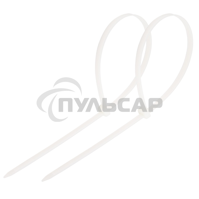 Хомут-стяжка кабельная нейлоновая Rexant 500 x4,8 мм, белая, упаковка 100 шт.