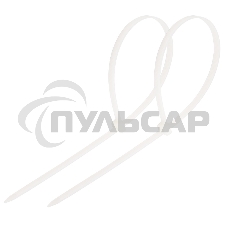 Хомут-стяжка кабельная нейлоновая Rexant 500 x4,8 мм, белая, упаковка 100 шт.