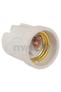 Патрон подвесной керамический, Е27, индивидуальный пакет, IEK Iek EPC10-04-02-K01 Пкр27-04-К43