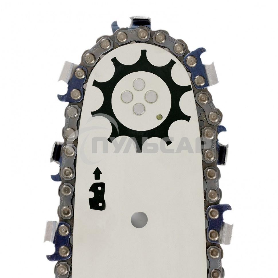 Пила цепная бензиновая Denzel DGS-5218, шина 45 см, 52см3, 3,5 л.с., шаг 0,325, паз 1,5 мм,