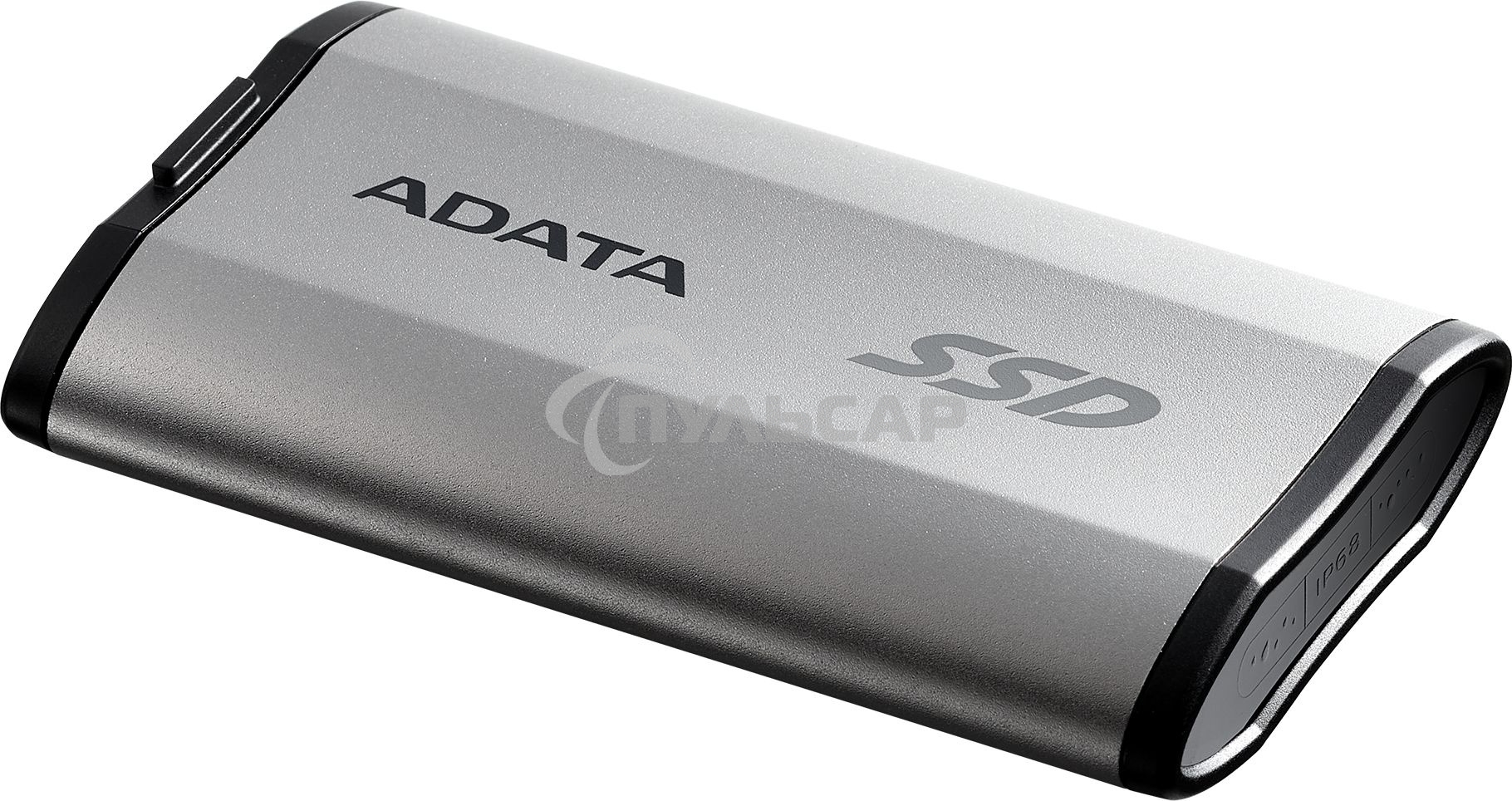 Внешний SSD ADATA SD810, 4TB, USB 3.2 Gen 2x2 Type-C, R/W 2000/2000, серебристый