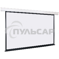 Экран с электроприводом Lumien Eco Control 177x80 см (раб. область 169х272 см) Matte White черная кайма по периметру 16:9