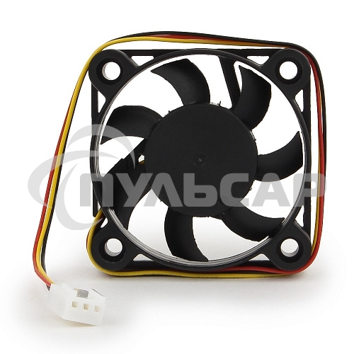 Вентилятор для корпуса Gembird D50SM-12AS черный 50мм 4500rpm 24db 3-pin 827