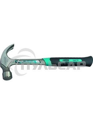 Молоток-гвоздодер GROSS 10470 570грцельнокованый, двухкомпонентная рукоятка