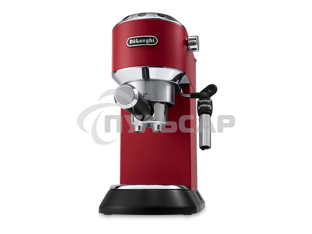 Кофеварка эспрессо DeLonghi EC685.R красный, исп. кофе - молотый/чалды, 1.1 л, 1350 Вт, 15 бар