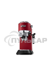 Кофеварка эспрессо DeLonghi EC685.R красный, исп. кофе - молотый/чалды, 1.1 л, 1350 Вт, 15 бар