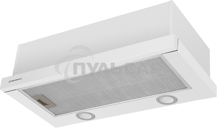 Вытяжка встраиваемая Maunfeld VS Light 50 белый, 50 см, 520 куб. м/ч, 56 дБ