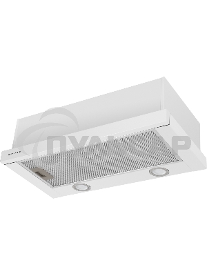 Вытяжка встраиваемая Maunfeld VS Light 50 белый, 50 см, 520 куб. м/ч, 56 дБ