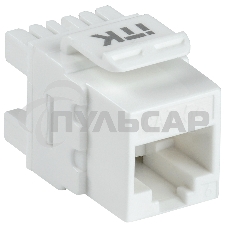 Модуль Keystone Jack кат. 5E UTP 110 IDC 180 град. CS1-1C5EU-12 ITK