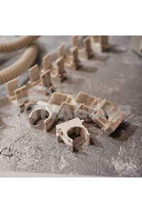 Крепеж-клипса для монтажного пистолета Ø 20 мм, серая (100 шт/уп) Rexant